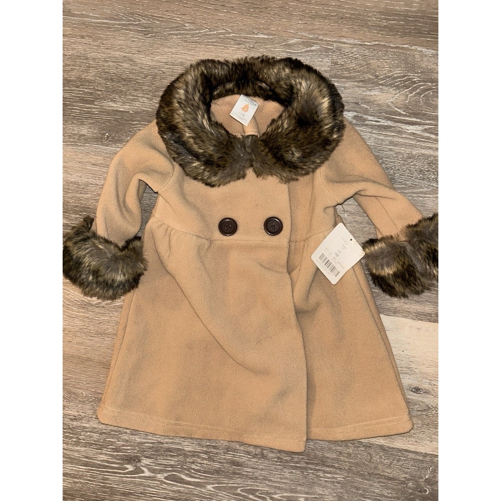 New Dillard's Starting Out brand babydoll dress coat 12 Month Girls